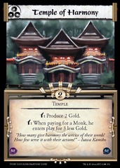 Temple of Harmony (U) FOIL